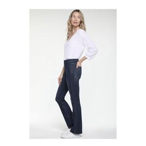 NEW NYDJ Spanspring Pull-On Slim Bootcut Lift Tuck Jeans Kenzie Size Petite 1X